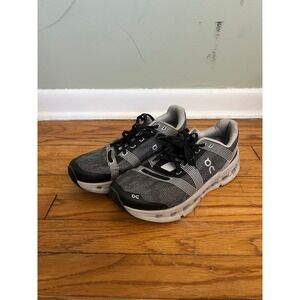 On Cloud Cloudgo Running Sneakers Athletic Black Glacier Shoe Men Size 8